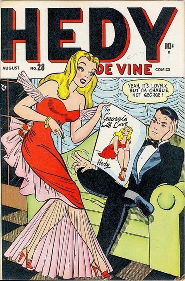 Hedy De Vine Comics #28 cover