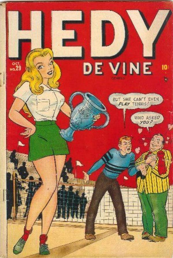 Hedy De Vine Comics #29 cover