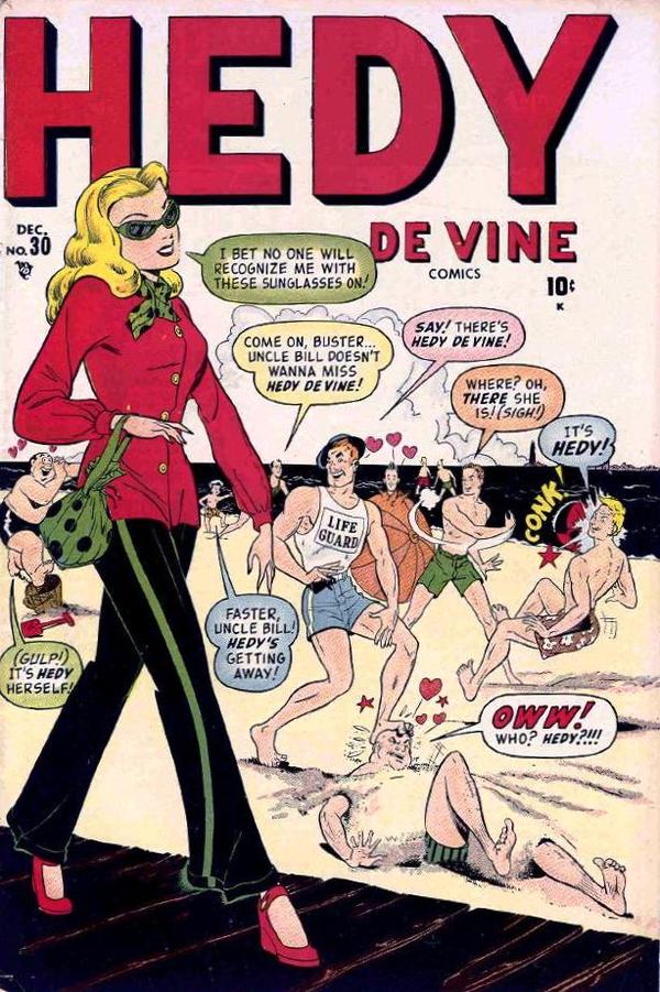 Hedy De Vine Comics #30 cover