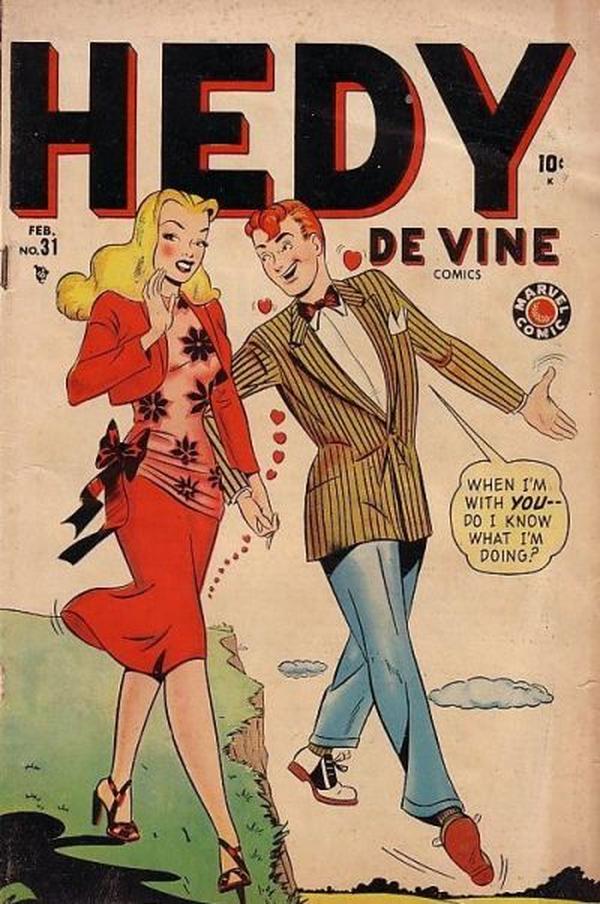Hedy De Vine Comics #31 cover