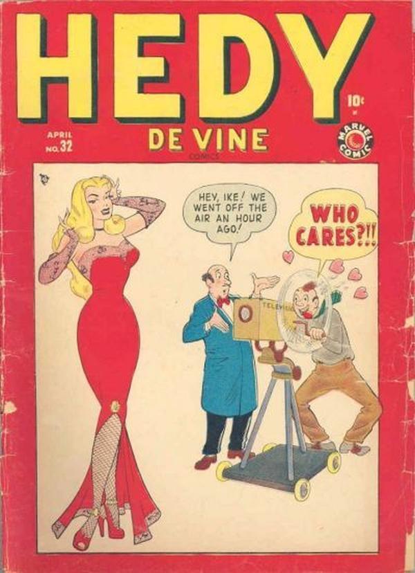 Hedy De Vine Comics #32 cover