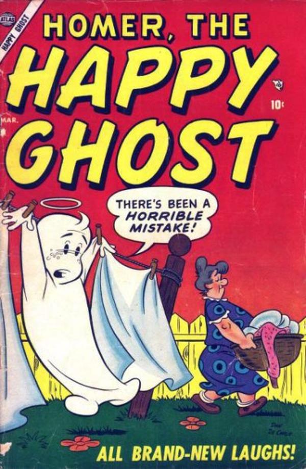 Homer, the Happy Ghost #1 cover