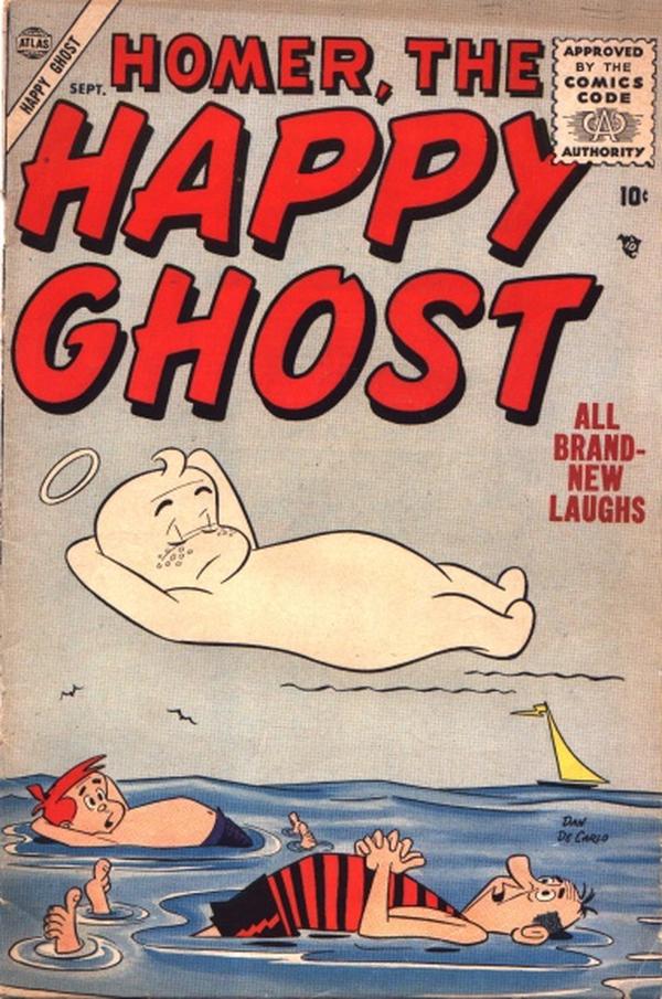 Homer, the Happy Ghost #4 cover