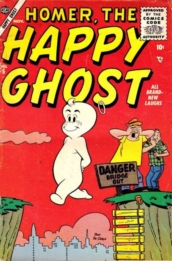 Homer, the Happy Ghost #5 cover
