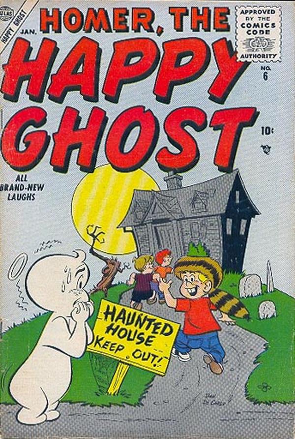 Homer, the Happy Ghost #6 cover