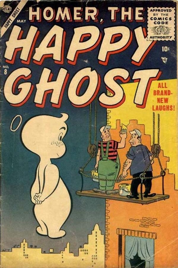 Homer, the Happy Ghost #8 cover
