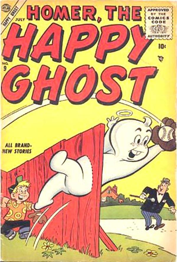 Homer, the Happy Ghost #9 cover