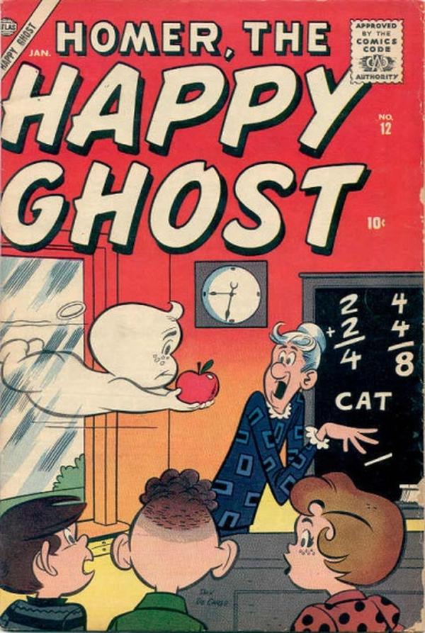 Homer, the Happy Ghost #12 cover