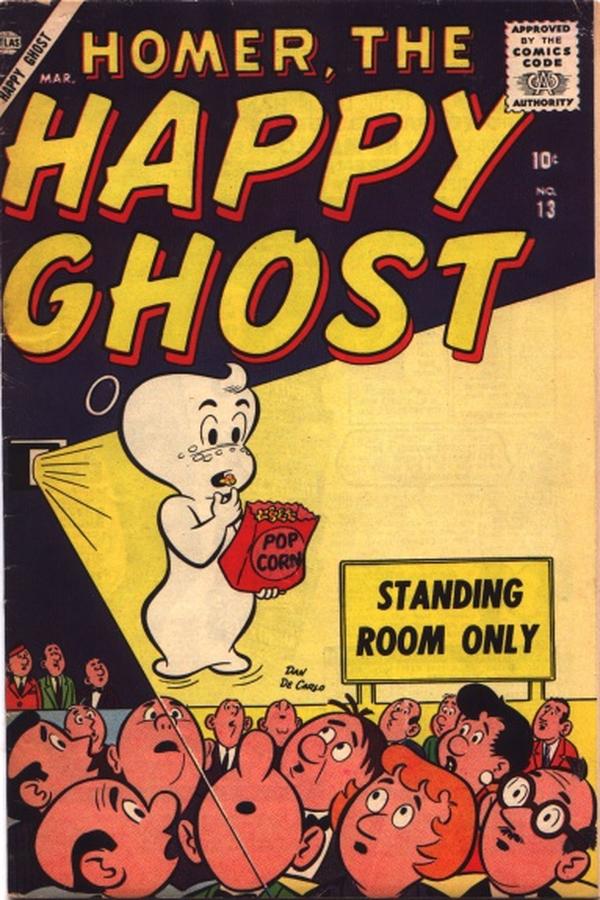 Homer, the Happy Ghost #13 cover