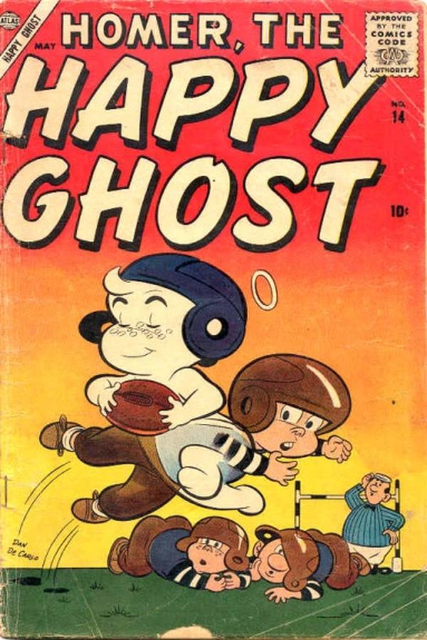 Homer, the Happy Ghost #14 cover