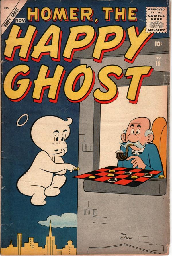 Homer, the Happy Ghost #16 cover