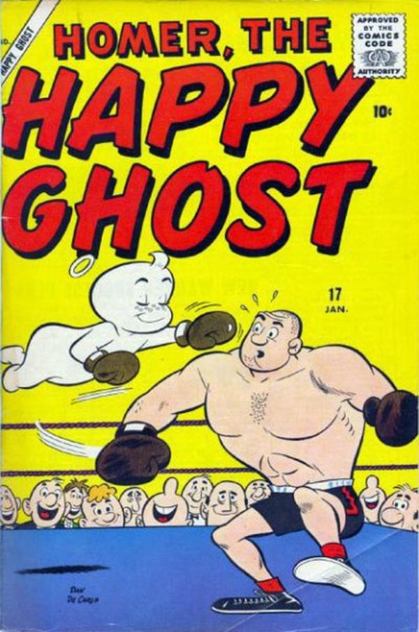 Homer, the Happy Ghost #17 cover