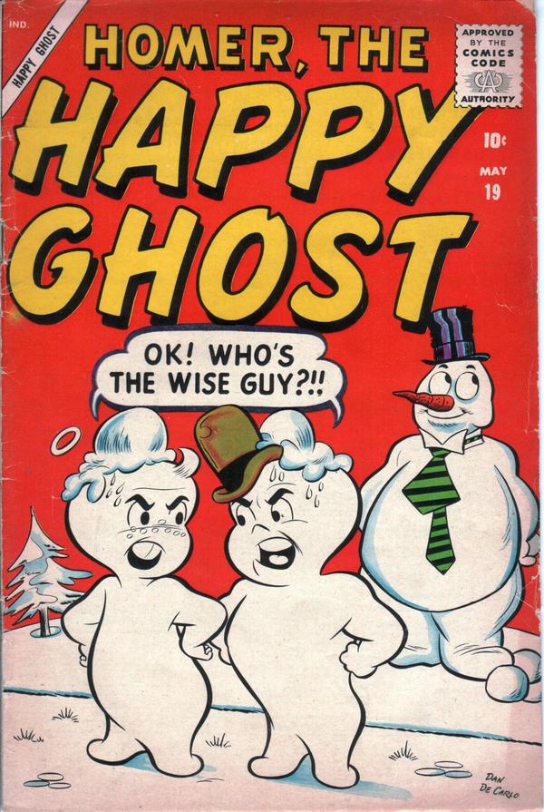 Homer, the Happy Ghost #19 cover