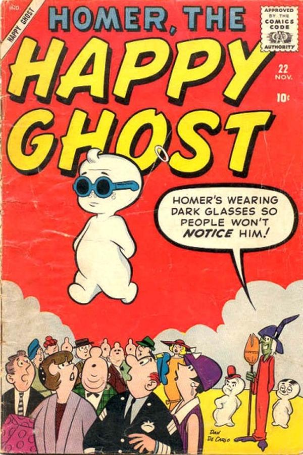 Homer, the Happy Ghost #22 cover