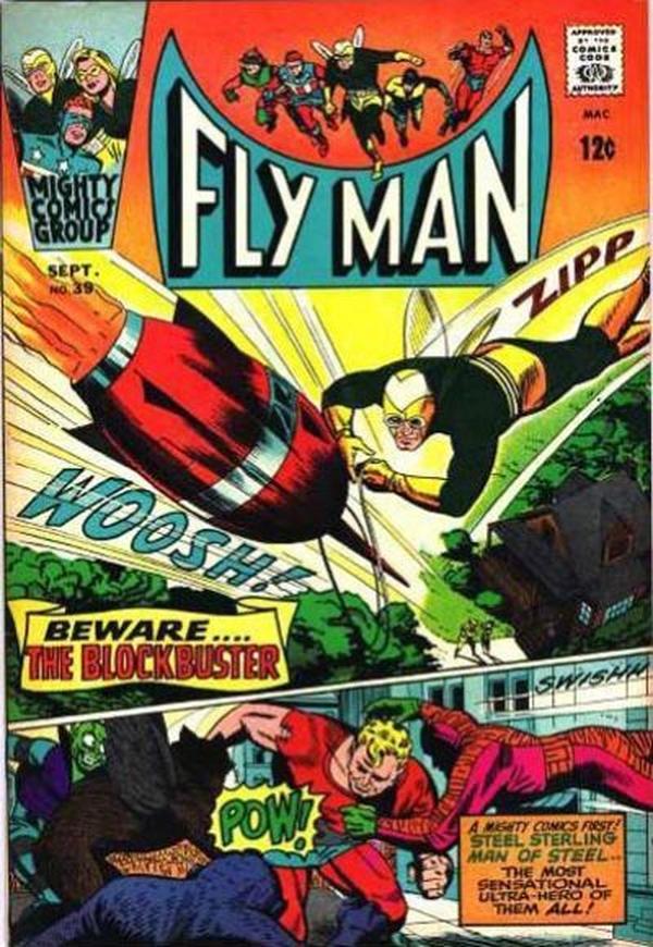 Fly Man #39 cover