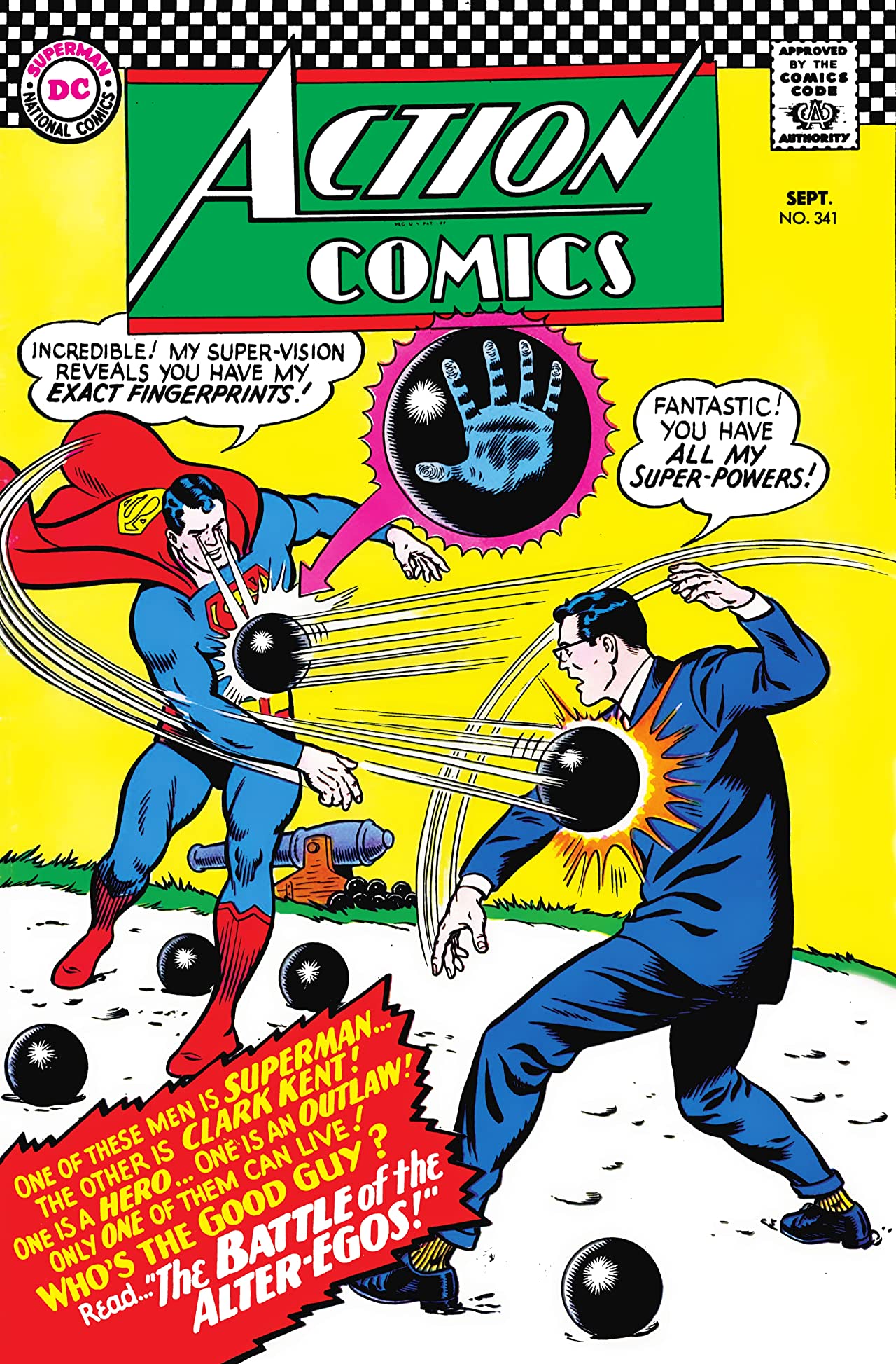 Action Comics #341 cover