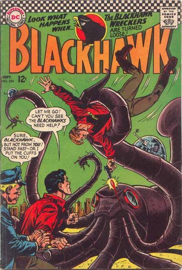 Blackhawk #224 cover
