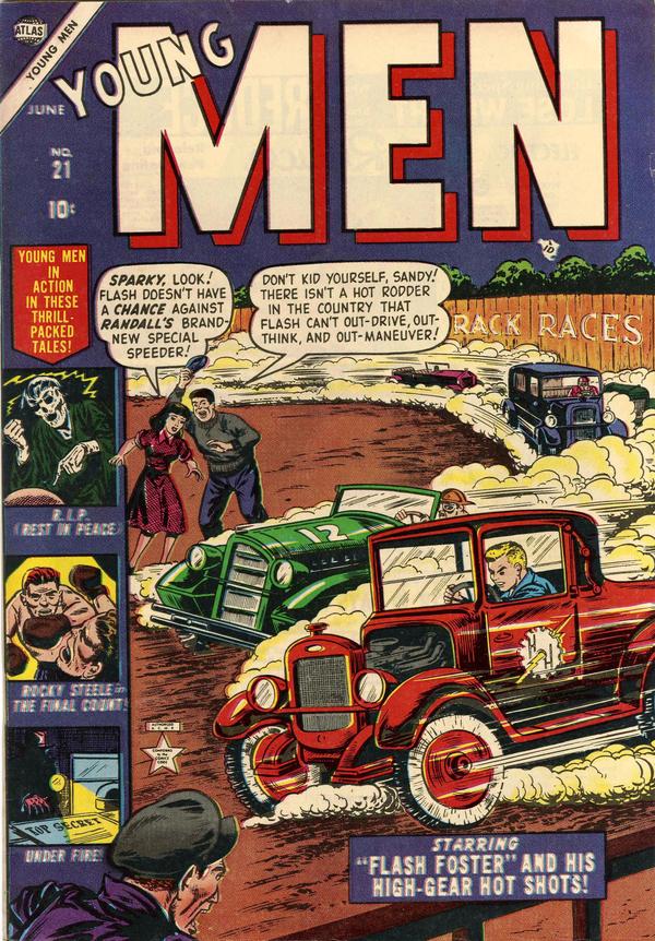 Young Men #21 cover
