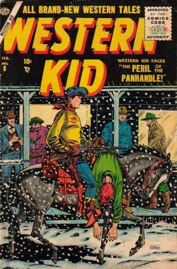 Western Kid #8 cover