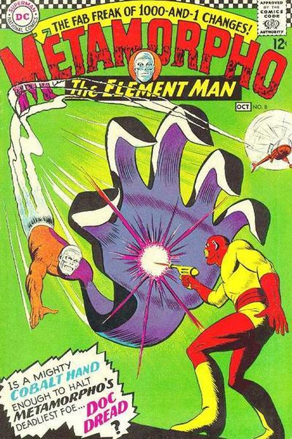 Metamorpho #8 cover
