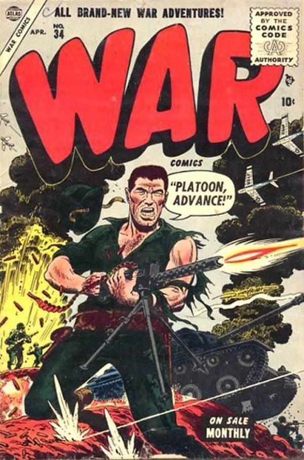 War Comics #34 cover