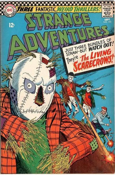 Strange Adventures #192 cover