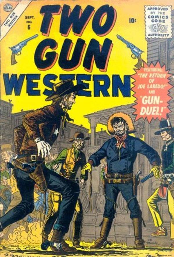 Two Gun Western #6 cover