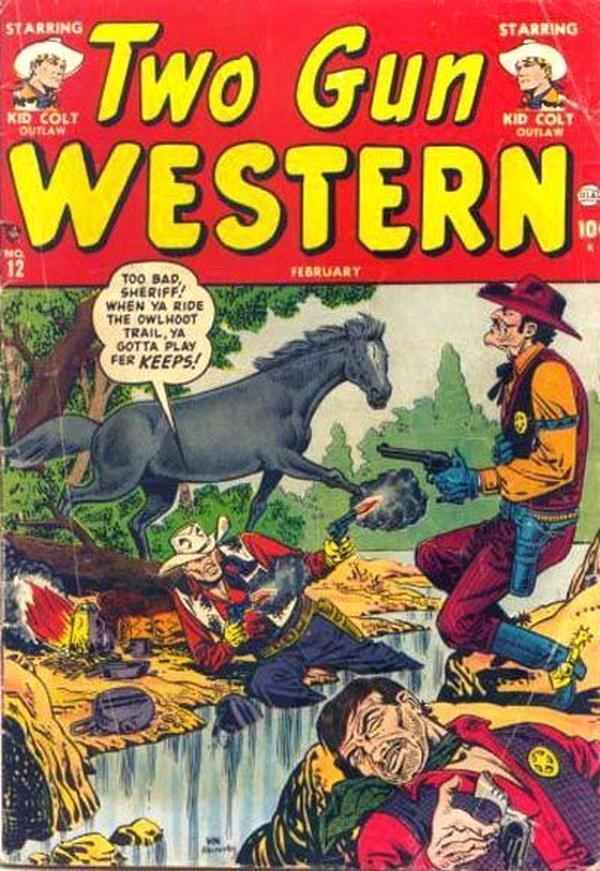 Two Gun Western #12 cover