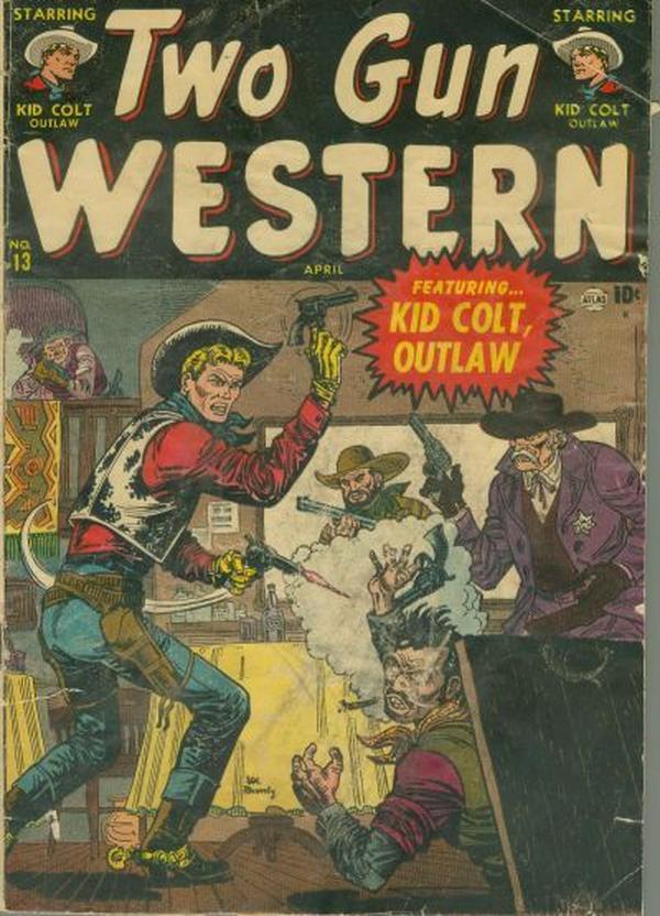 Two Gun Western #13 cover