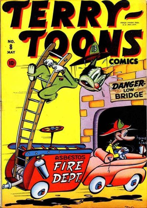 Terry-Toons Comics #8 cover