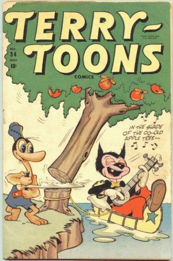 Terry-Toons Comics #34 cover