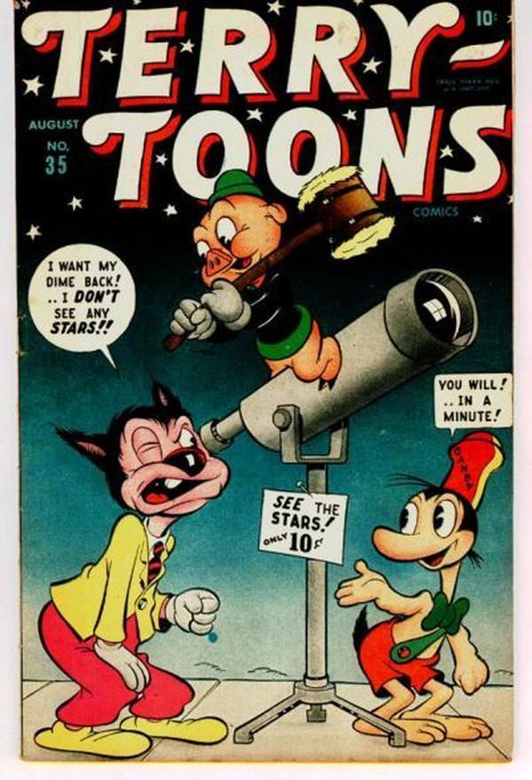 Terry-Toons Comics #35 cover
