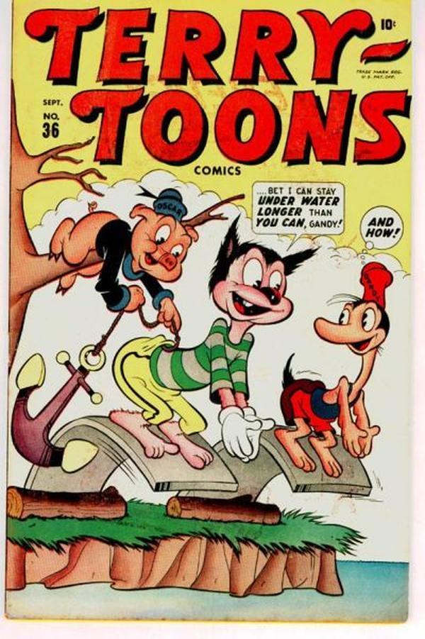 Terry-Toons Comics #36 cover