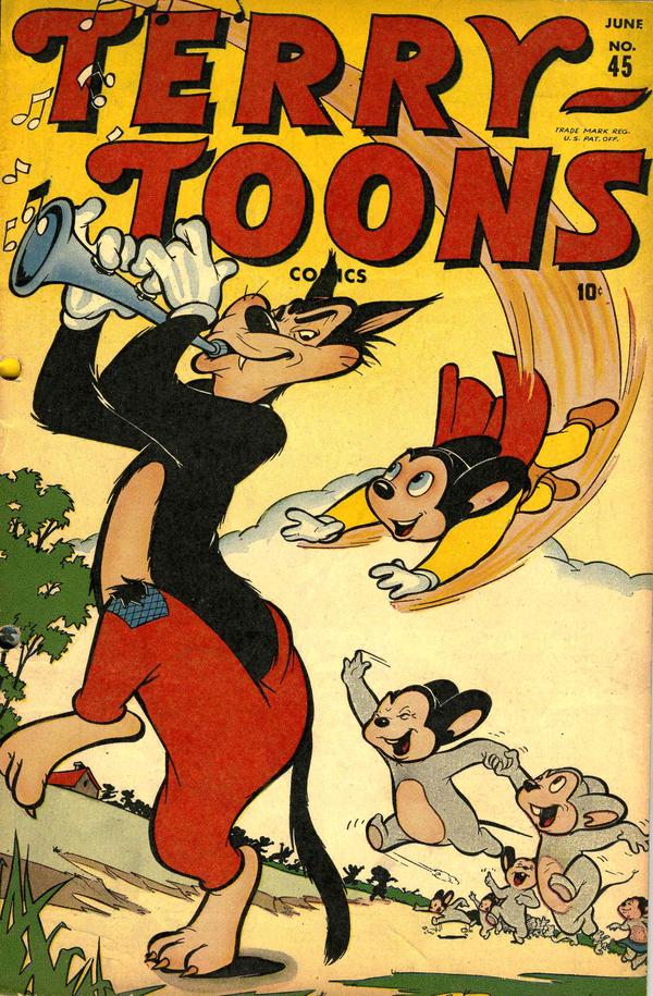 Terry-Toons Comics #45 cover