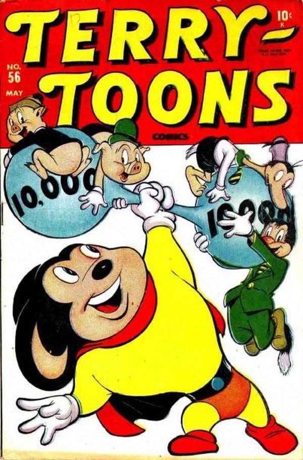 Terry-Toons Comics #56 cover