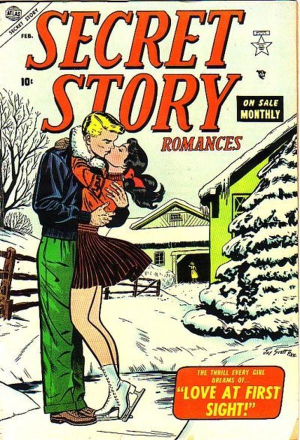 Secret Story Romances #4 cover