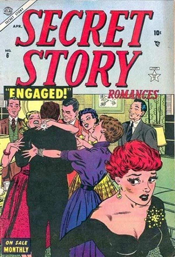 Secret Story Romances #6 cover