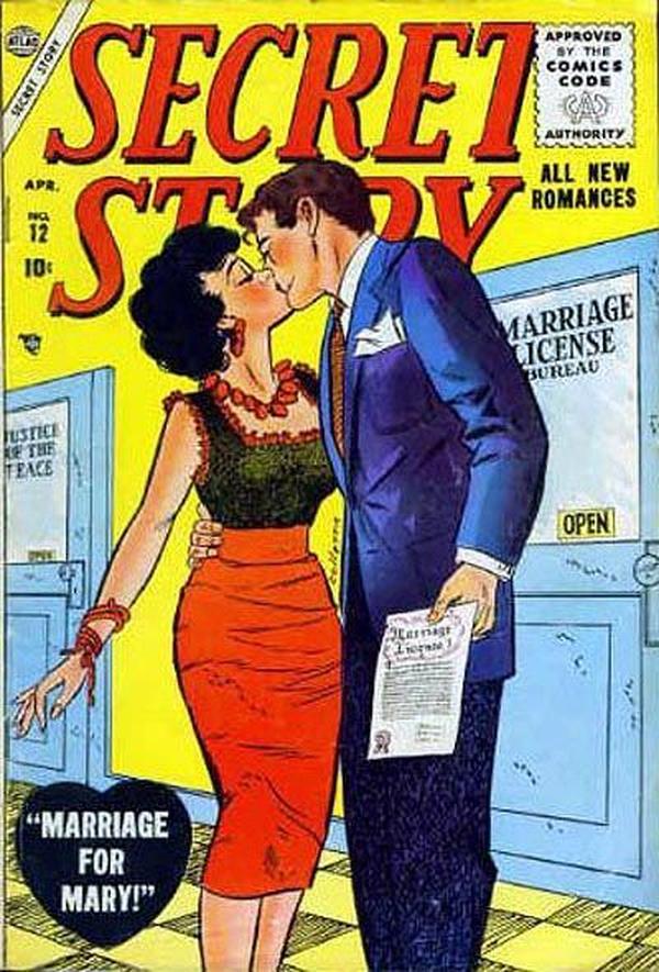Secret Story Romances #12 cover