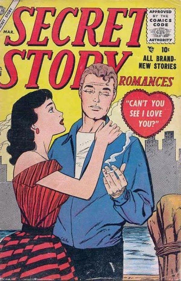 Secret Story Romances #21 cover
