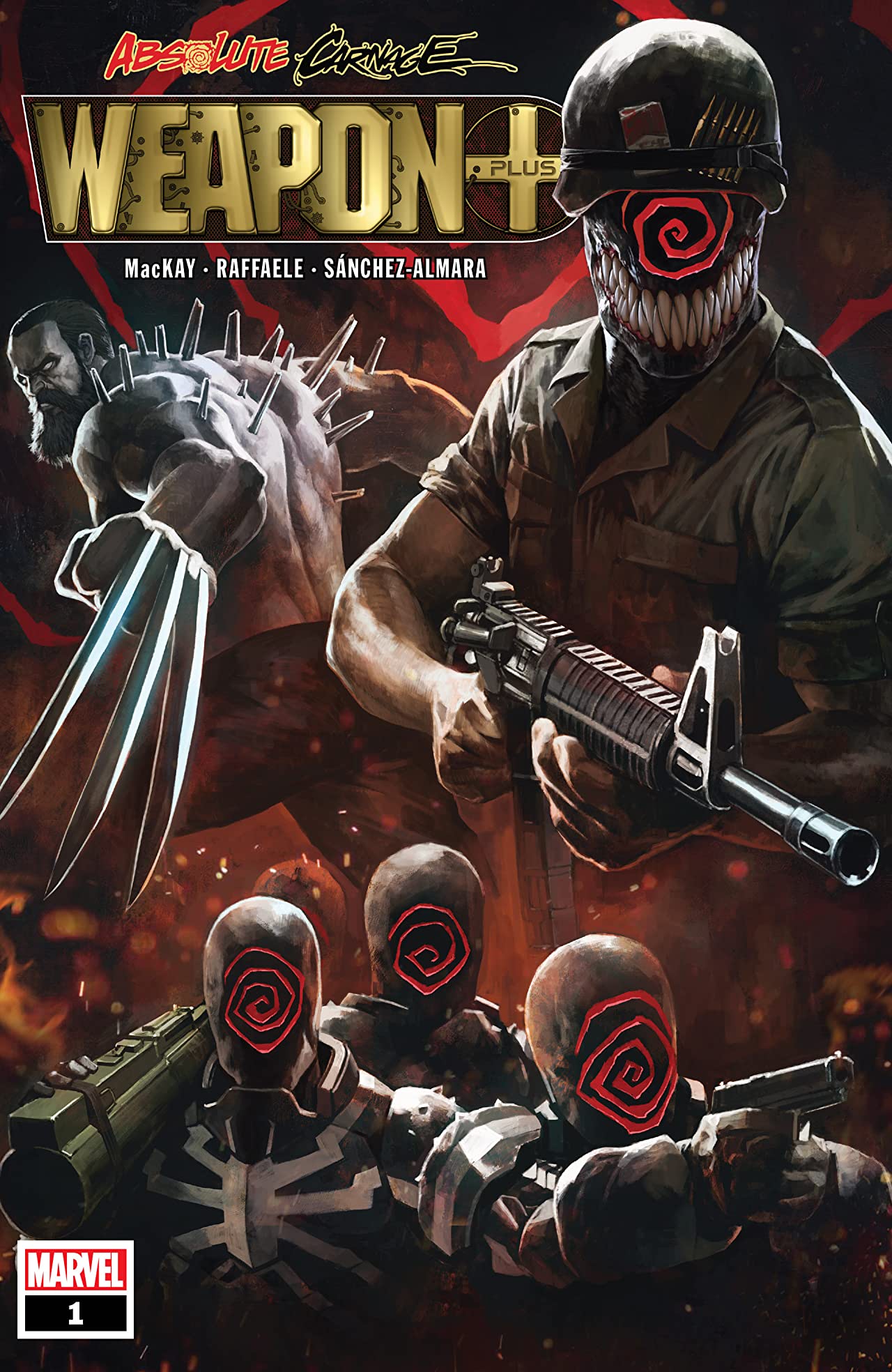 Absolute Carnage: Weapon Plus #1 cover