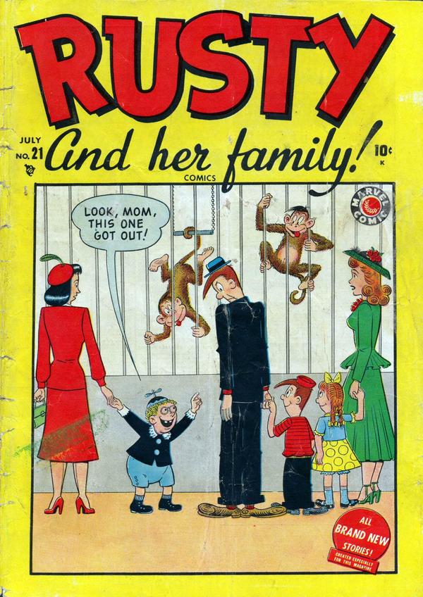 Rusty Comics #21 cover