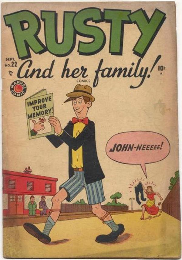 Rusty and Her Family Comics #22 cover