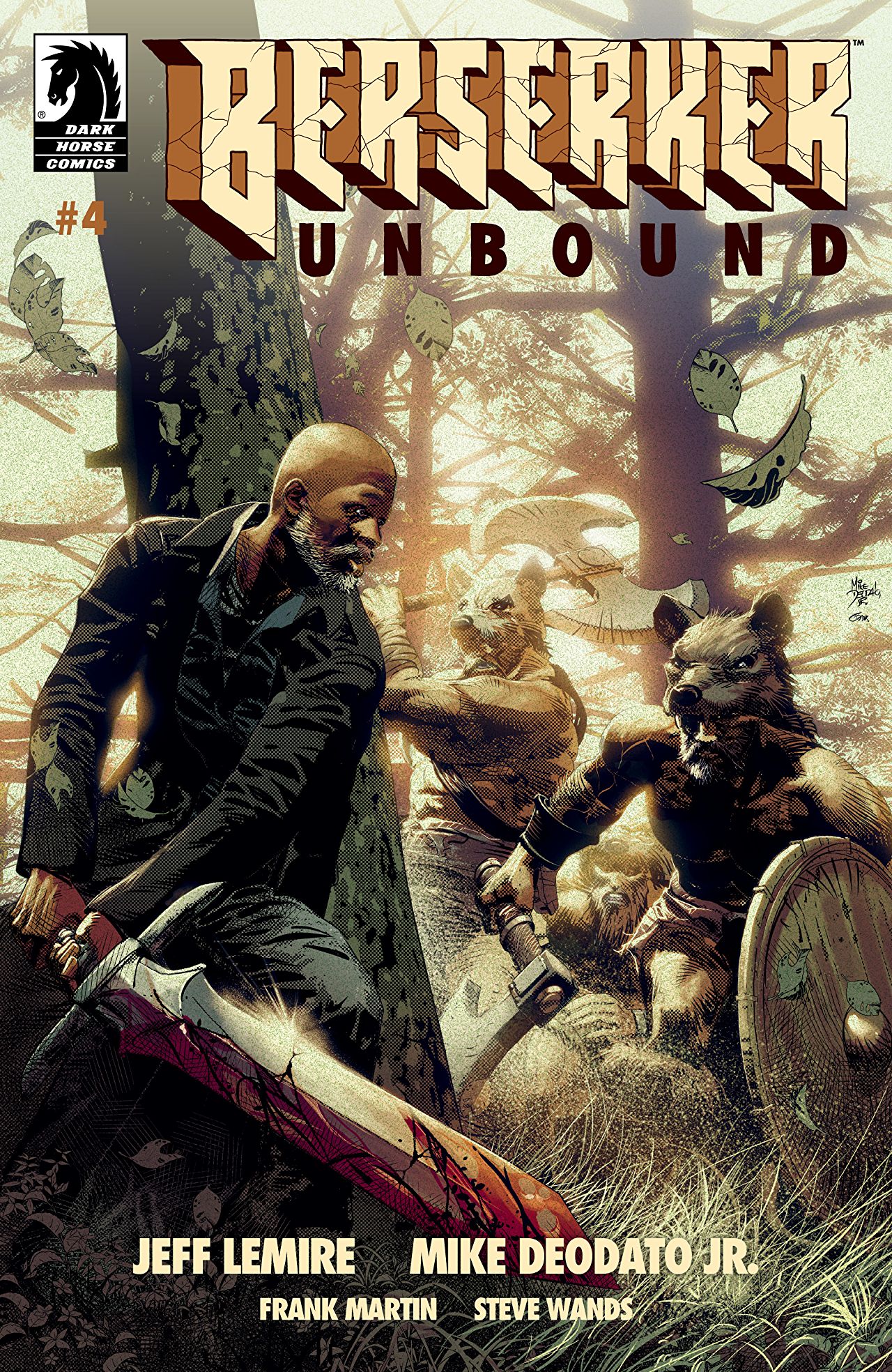 Berserker Unbound #4 cover