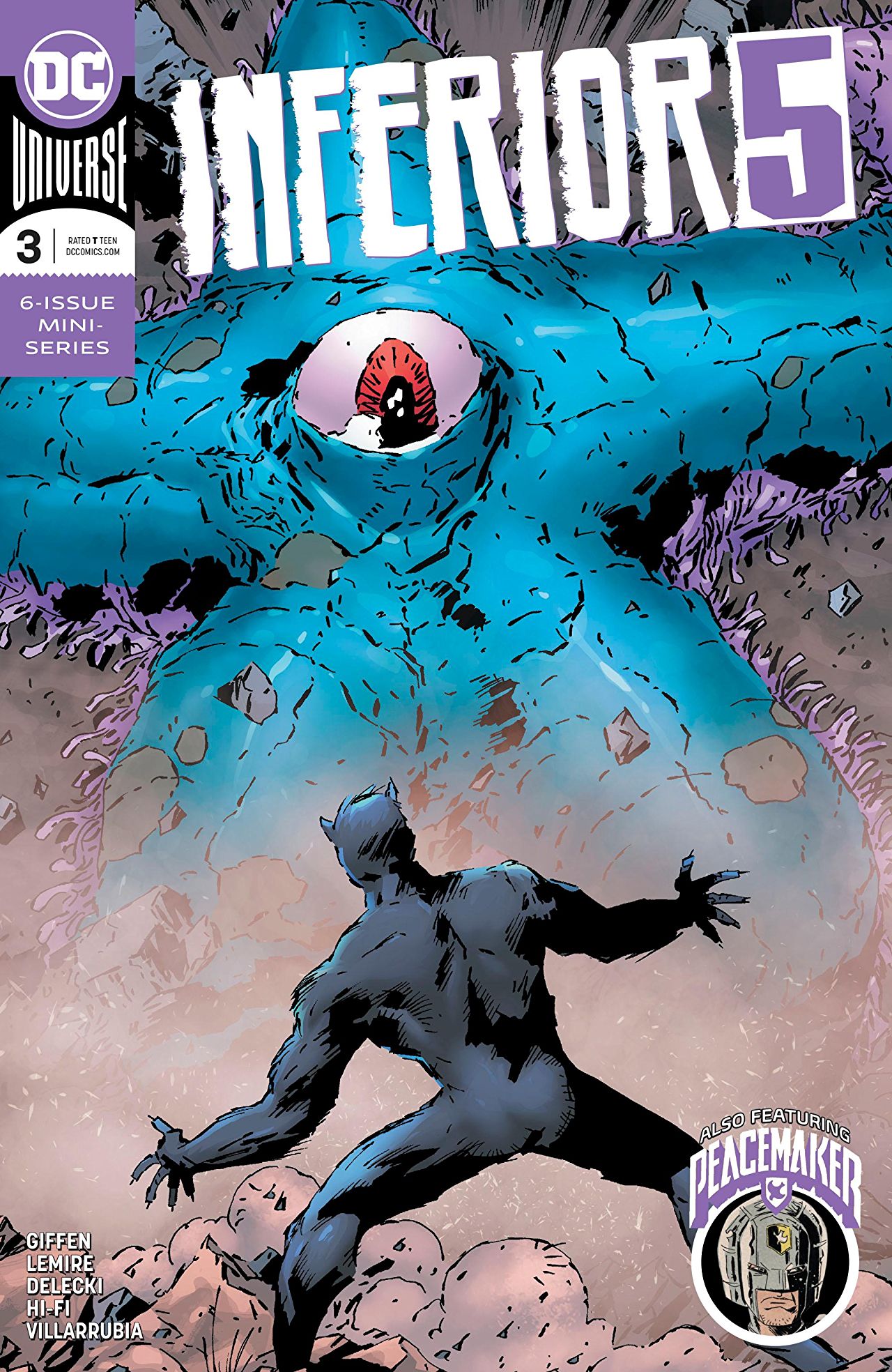 Inferior Five #3 cover