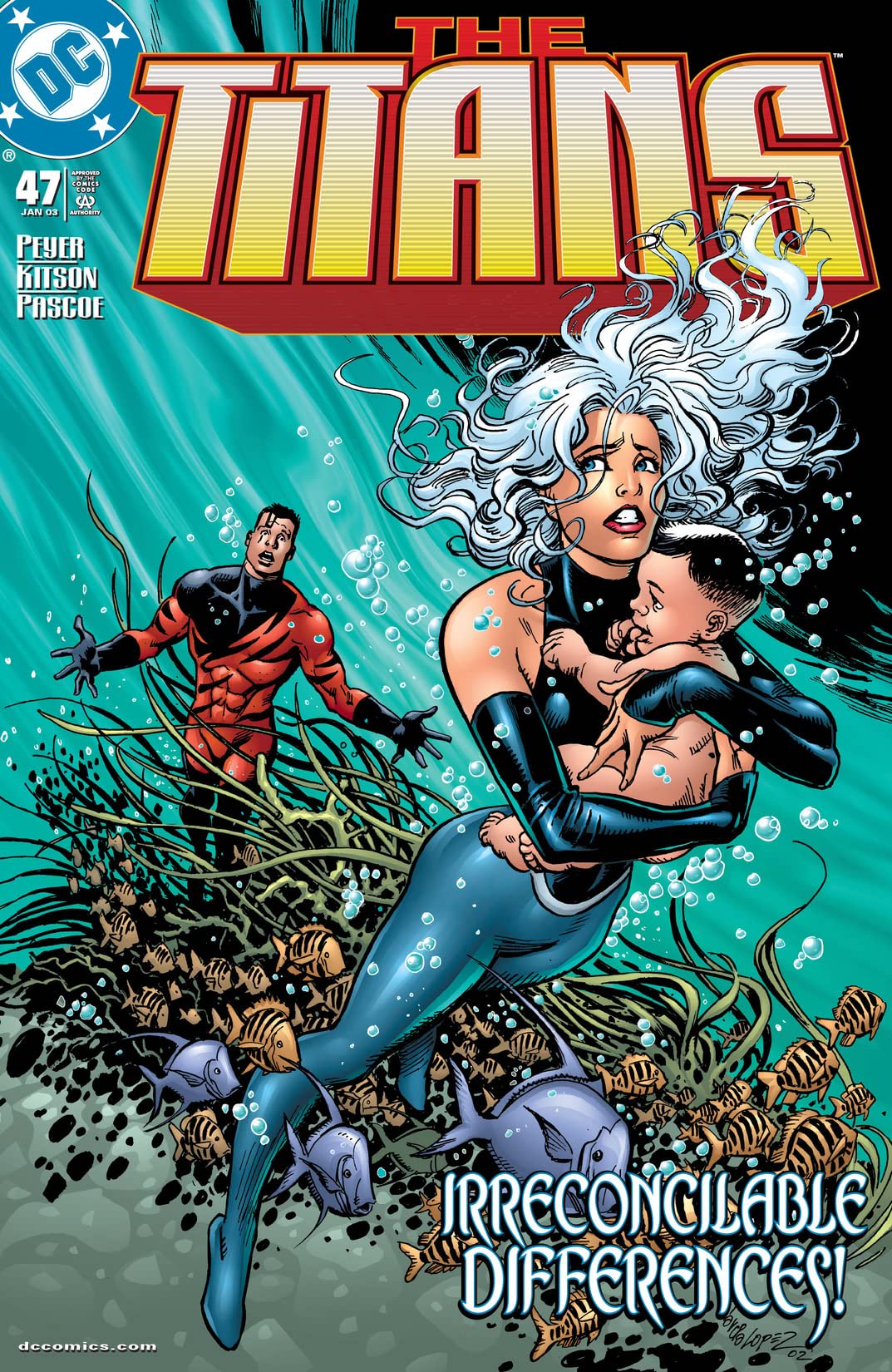 The Titans #47 cover