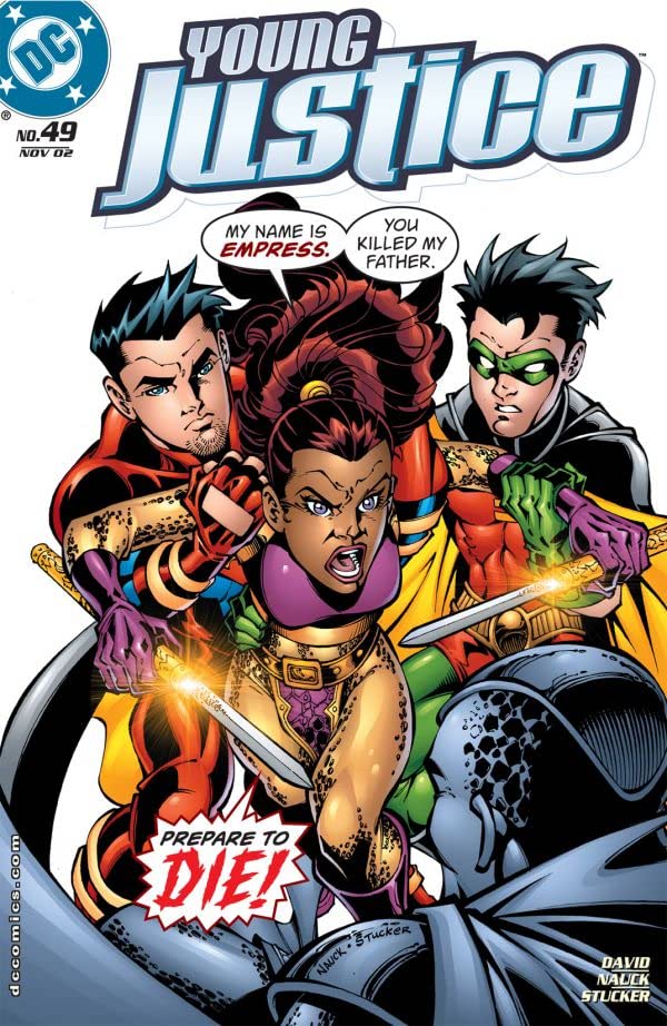 Young Justice #49 cover
