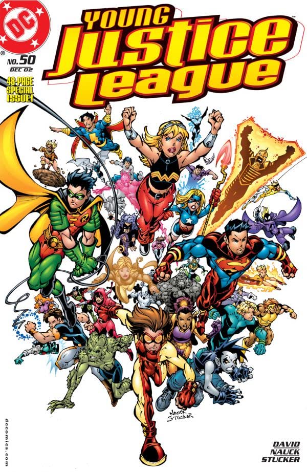 Young Justice #50 cover