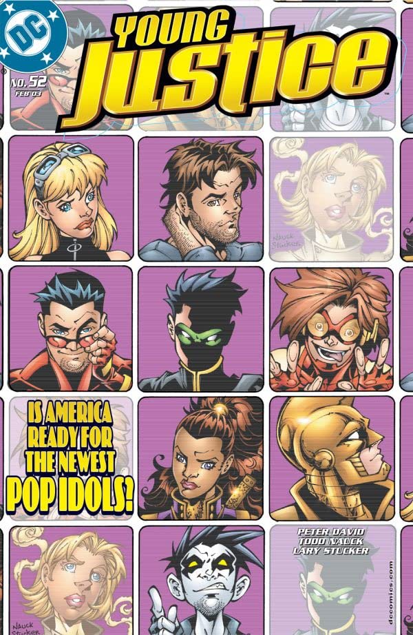 Young Justice #52 cover