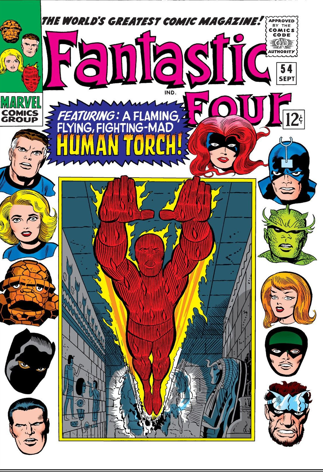 Fantastic Four #54 cover
