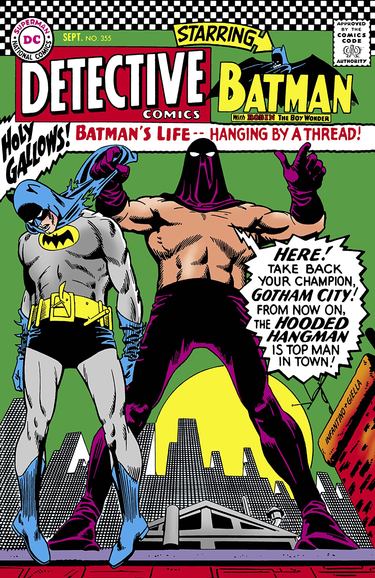 Detective Comics #355 cover